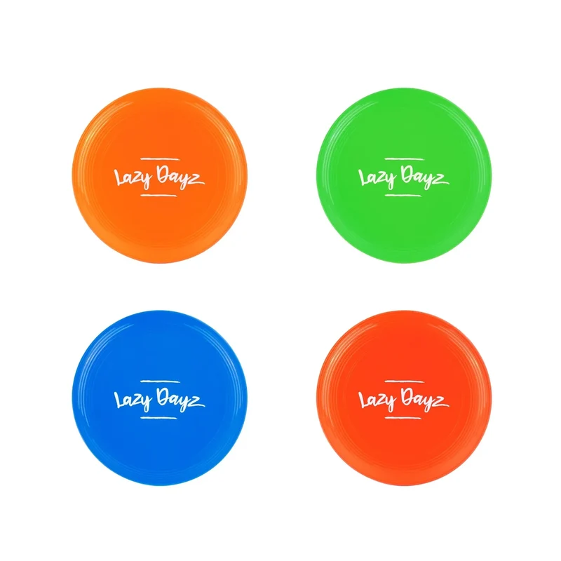 Red 28cm Lazy Dayz Jumbo Neon Beach Frisbee