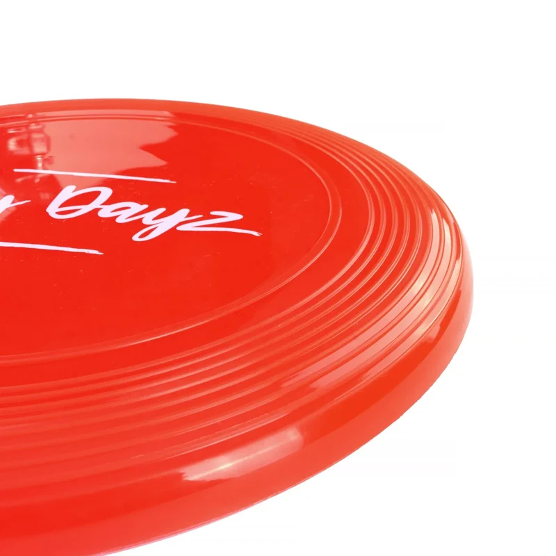 Red 28cm Lazy Dayz Jumbo Neon Beach Frisbee