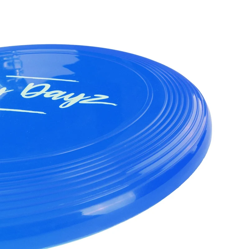Blue 28cm Lazy Dayz Jumbo Neon Beach Frisbee