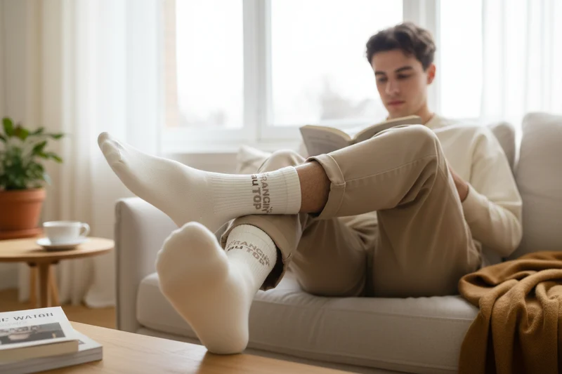 Chaussettes Homme “FRANGIN AU TOP” – Idée Cadeau Frère (39-45)