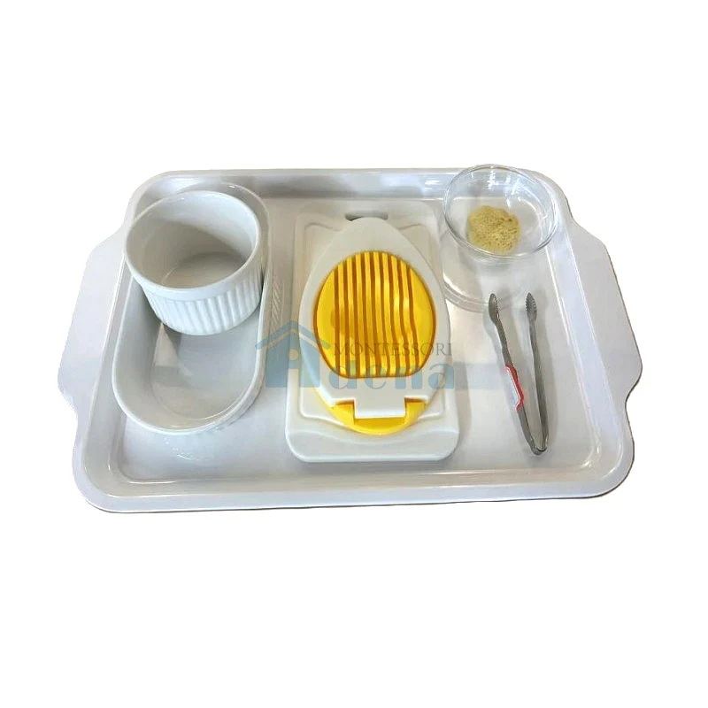 Pealing & Cutting Eggs