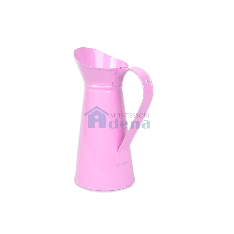 Adena Montessori Practical Life Materials Metal Kettle -Pink