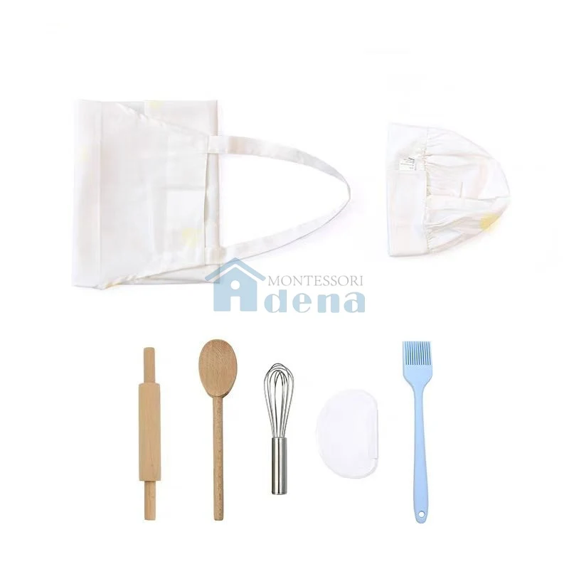 Adena Montessori Practical Life Materials Baking Modles Set for Kids