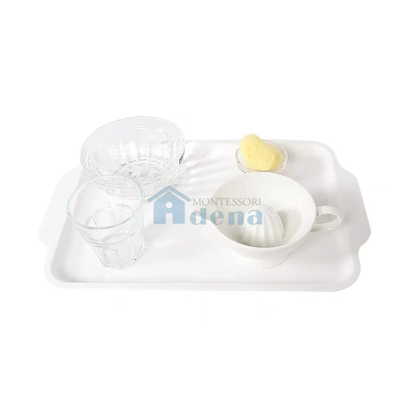 Adena Montessori Practical Life Materials Squeezing Orange Juice Activity With Tray