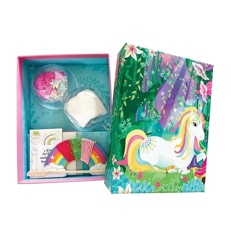 Kit terrarium licorne enfant BOX CANDIY® – Loisirs créatifs forêt magique