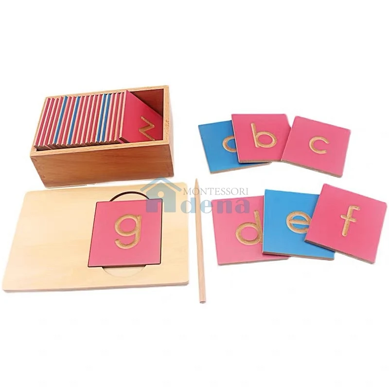 Mini Grooved Letter Tiles: