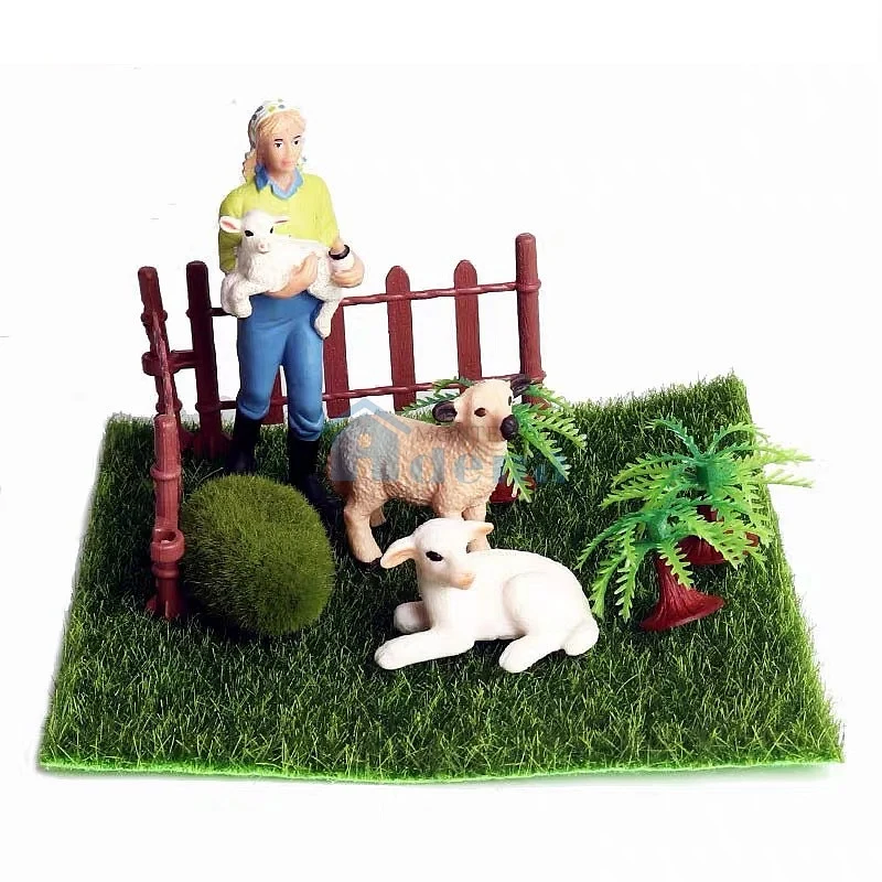 Adena Montessori Breeder + Sheep Set Classroom activity set