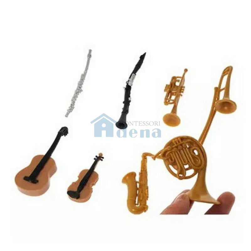 Adena Montessori Objects -Western Instruments Classroom activity set