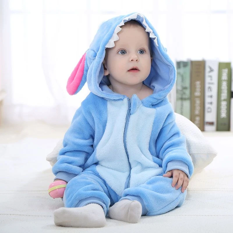 Pyjama à capuche pour animaux – Combinaison en peluche douce pour enfants et adultes