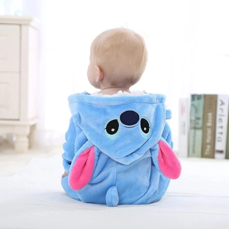 Pyjama à capuche pour animaux – Combinaison en peluche douce pour enfants et adultes