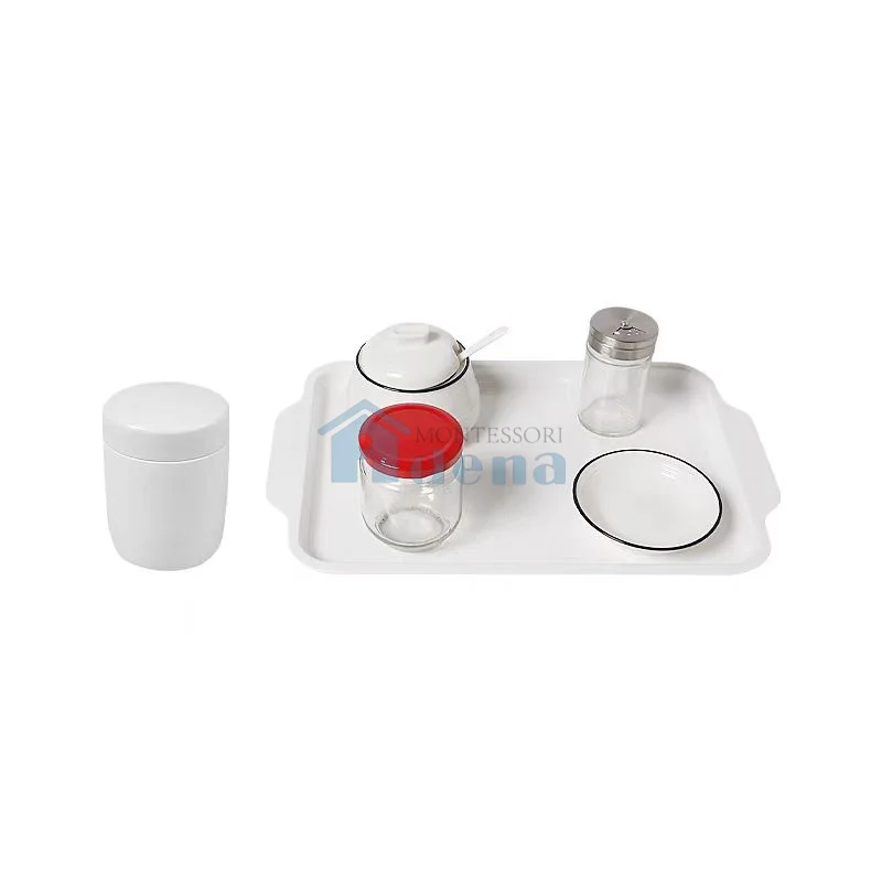 Adena Montessori Practical Life Activity Making Rice Balls Activity With Tray
