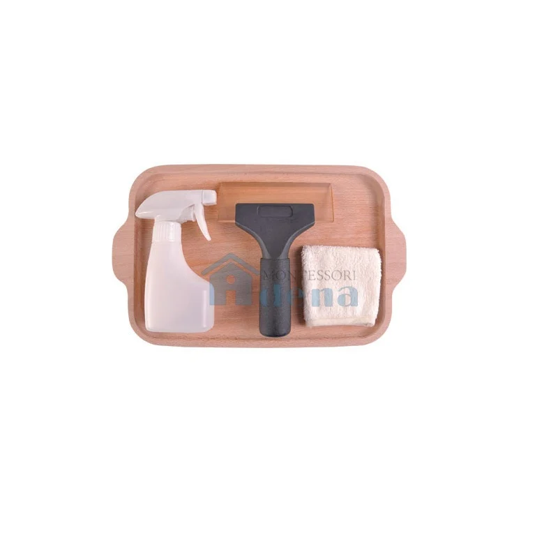 Adena Montessori Practical Life Materials Cleaning Glass Activity