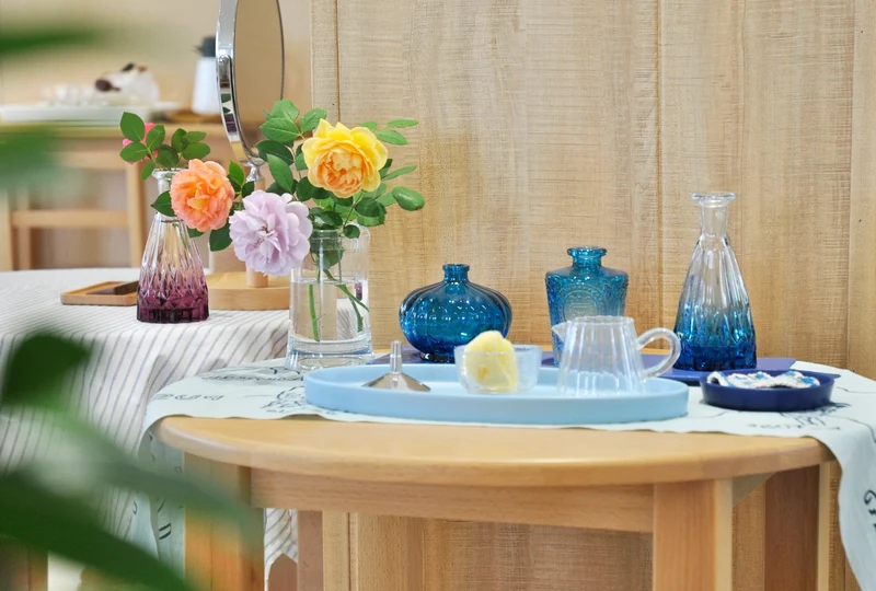 Adena Montessori Practical Life Materials Arranging Flowers-ceramic vases