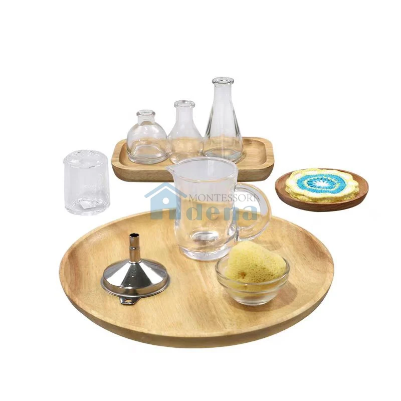 Montessori care of environment activity Flower Arranging activity