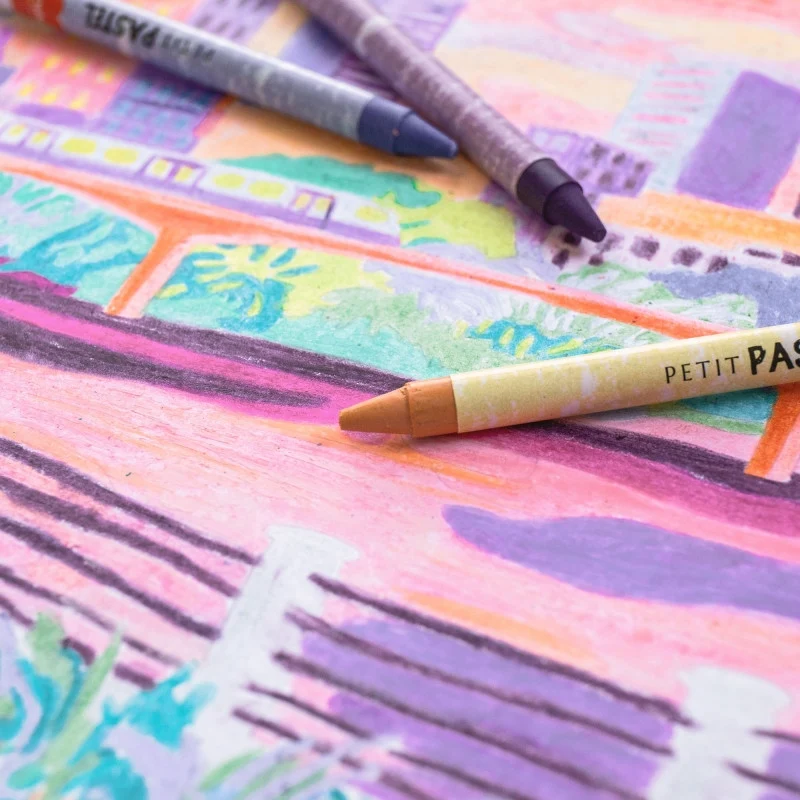 Petit Pastel Love in Seoul – Coffret pastel gras par numéro