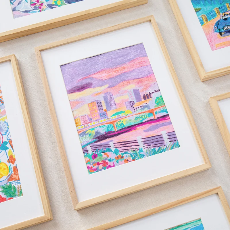 Petit Pastel Love in Seoul – Coffret pastel gras par numéro