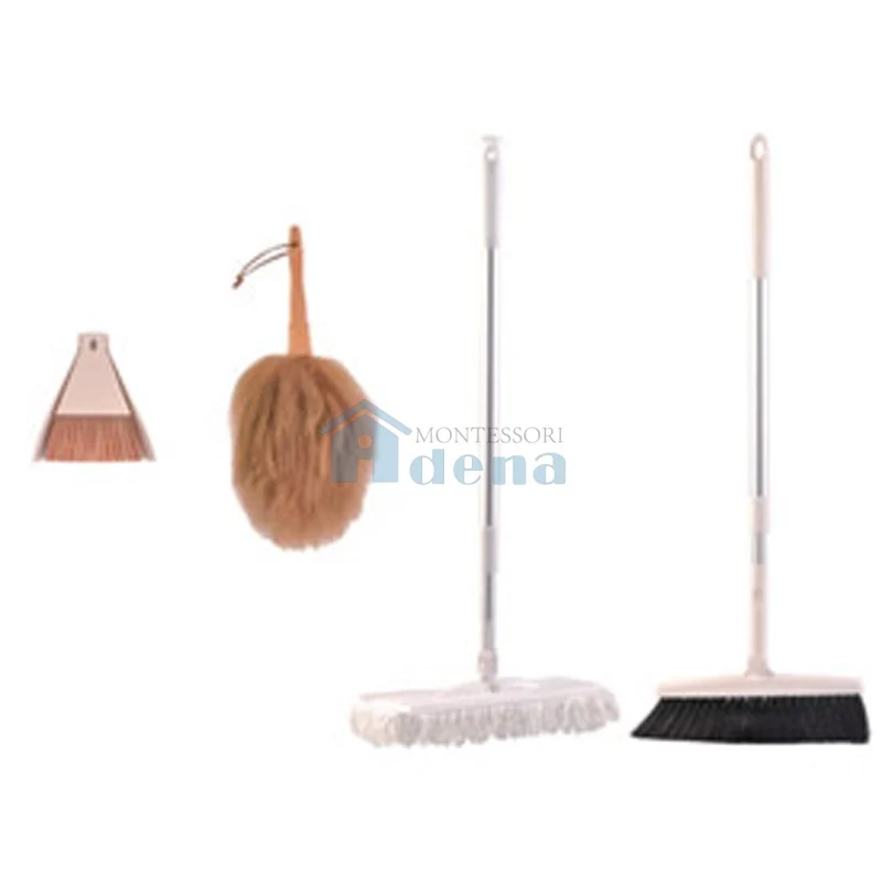 Adena Montessori Practical Life Materials Cleaning Tools -set of 4