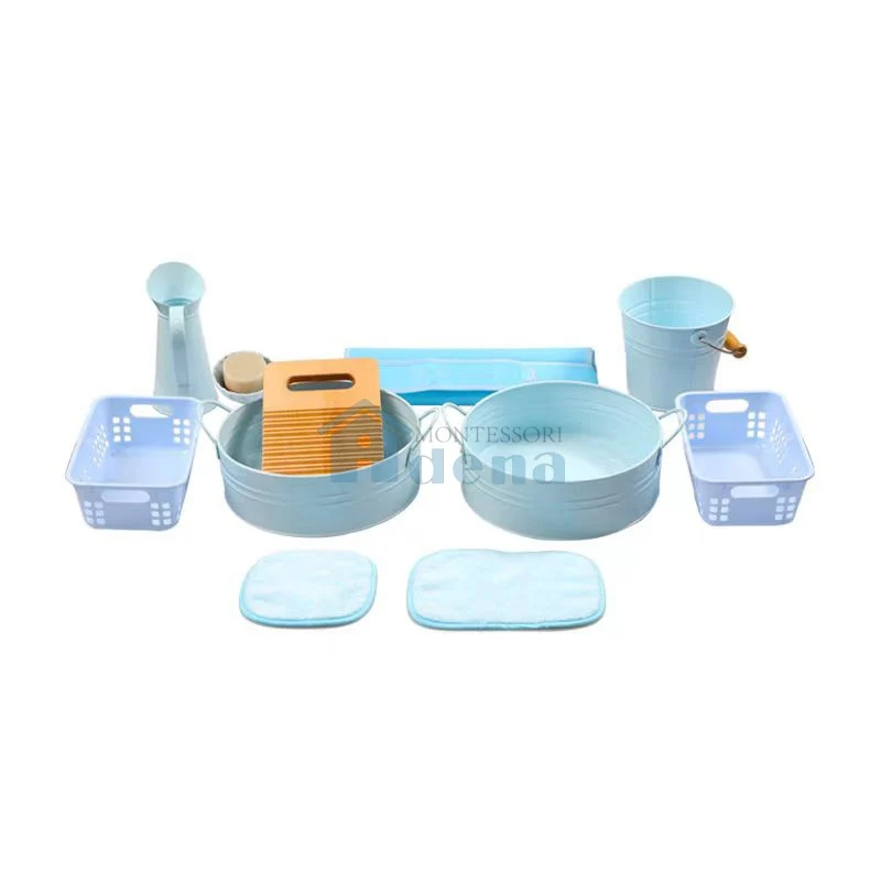 Adena Montessori Practical Life Materials Washing & Hanging Up Cloths Activity