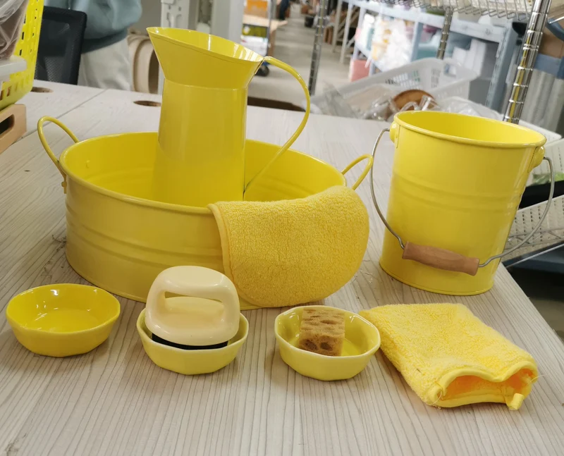 Adena Montessori Practical Life Materials Washing & Drying Dishes Activity