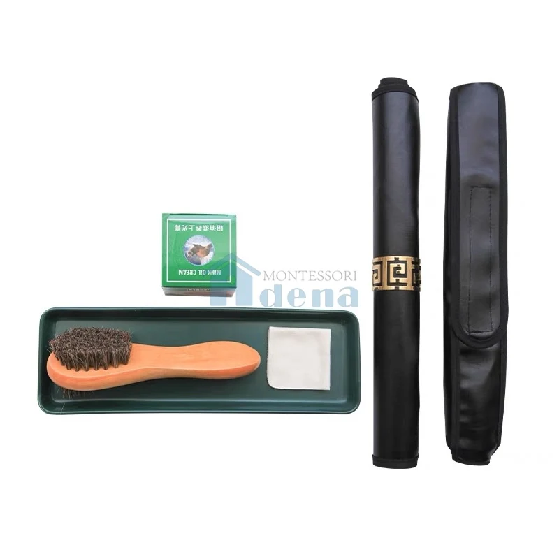 Adena Montessori Polishing Shoes Classroom activity set