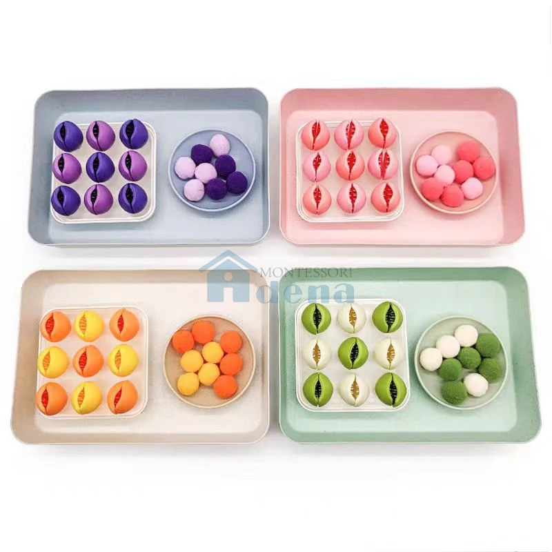 Adena Montessori Practical Life Materials Pinch Activity Classroom activity set