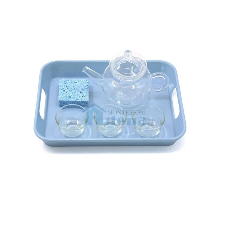 Adena Montessori Practical Life Materials Water Pouring Activity With Tray