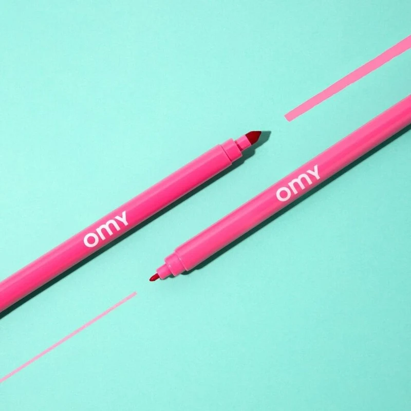 OMY – Boîte de 16 feutres ultra-lavables double-pointe – Coloriage