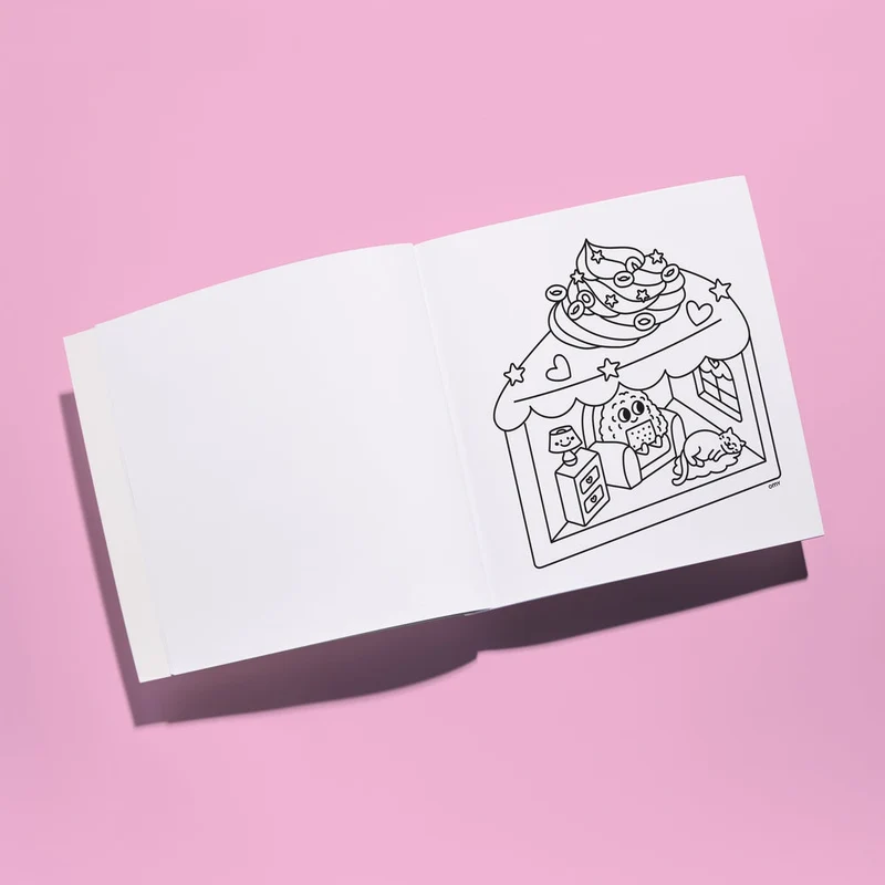 Cozy Art – Cahier de coloriage Kawaii “Cozy” – 28 pages détachables apaisantes