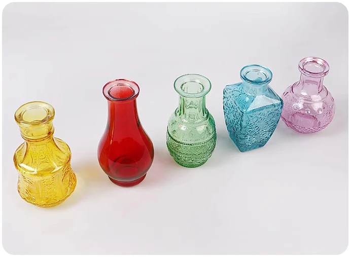 Kindergarten practical life materials CASA vase flower arrangement and cutting work set, children's vase, small vase