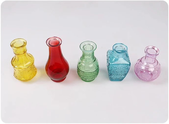 Kindergarten practical life materials CASA vase flower arrangement and cutting work set, children's vase, small vase