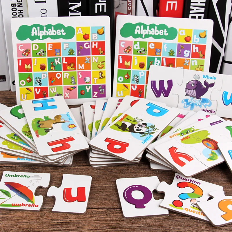 Uppercase and lowercase letters matching game