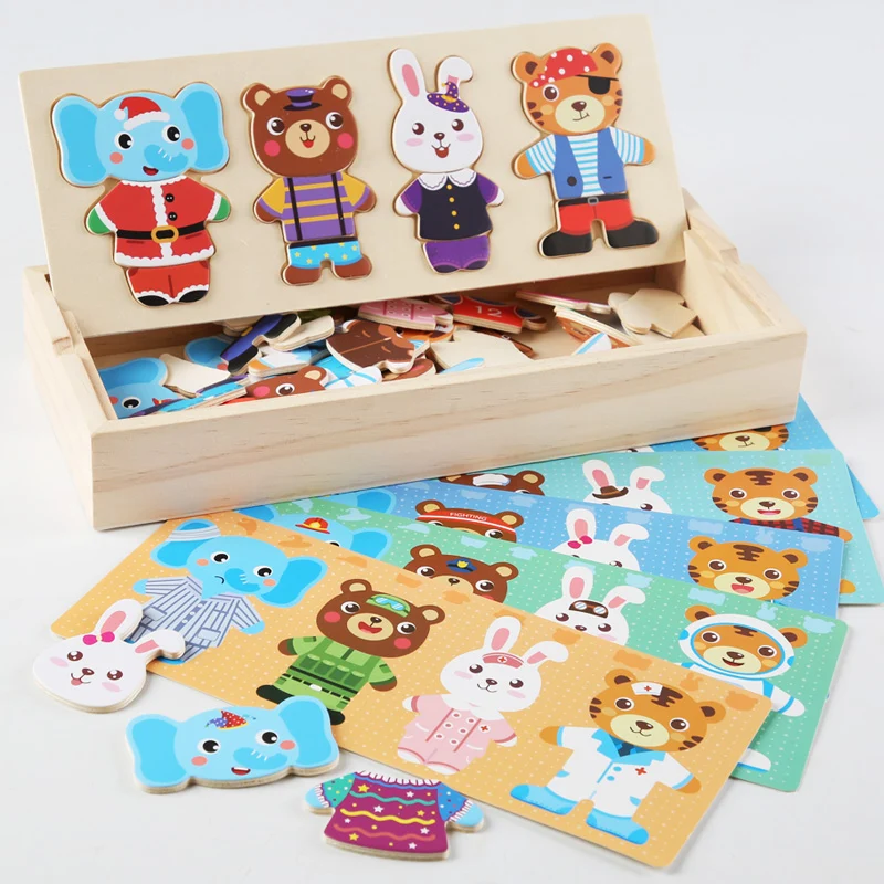 Animal puzzle/ match puzzle