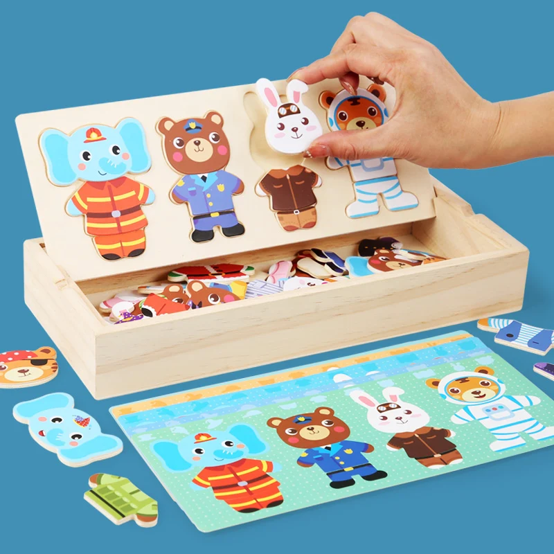 Animal puzzle/ match puzzle