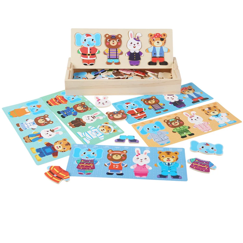Animal puzzle/ match puzzle