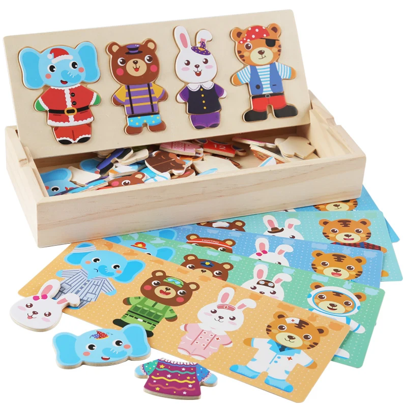 Animal puzzle/ match puzzle
