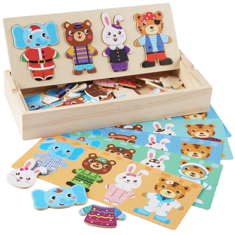 Animal puzzle/ match puzzle