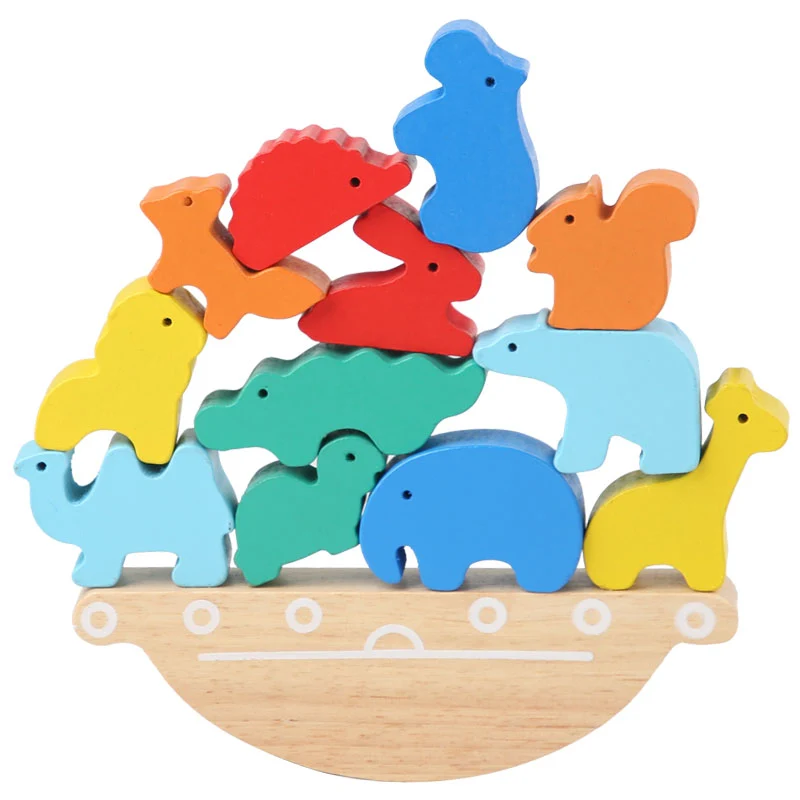 Animal balance boat /Dinosaur balance boat