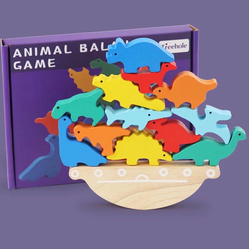 Animal balance boat /Dinosaur balance boat
