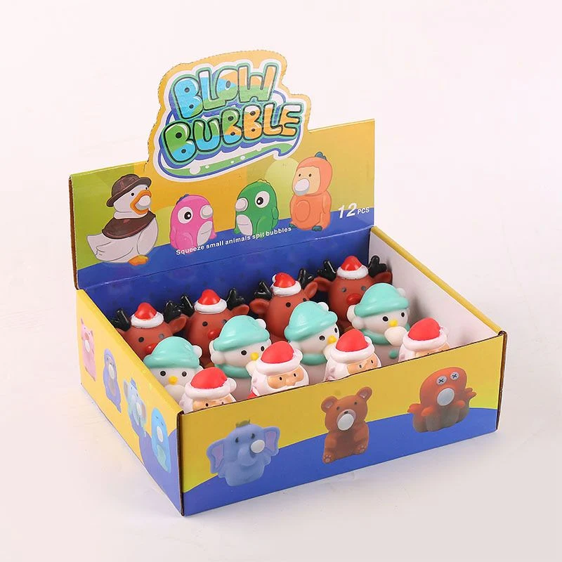 Squeeze Bubble Pop Stress Relief Toy 12-Pack Box Set