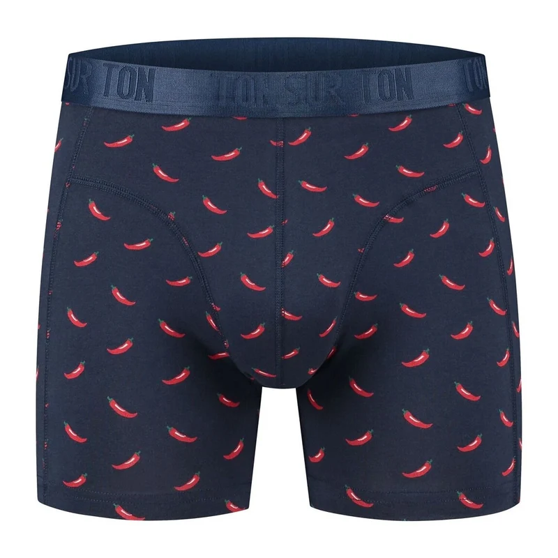 Red Hot – Coffret homme boxer & chaussettes assortis – Coton bio GOTS