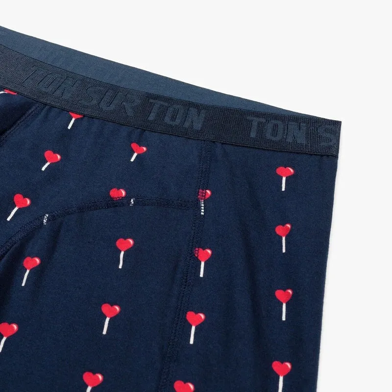 Aime-moi – Coffret homme boxer & chaussettes assortis – Coton bio GOTS