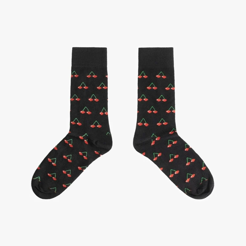 Cherry Picking – Coffret homme chaussettes & boxer assortis – Coton bio GOTS