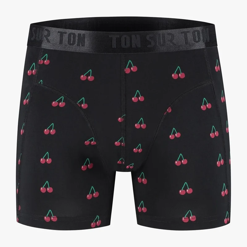 Cherry Picking – Coffret homme chaussettes & boxer assortis – Coton bio GOTS