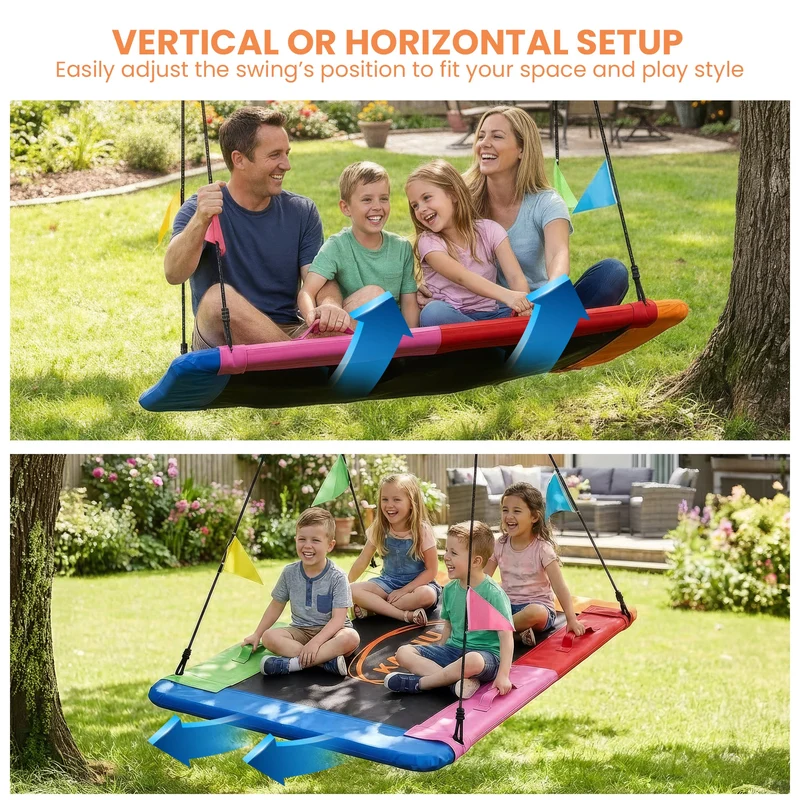 Kahuna Heavy Duty 60 Inch Rectangular Tree Swing