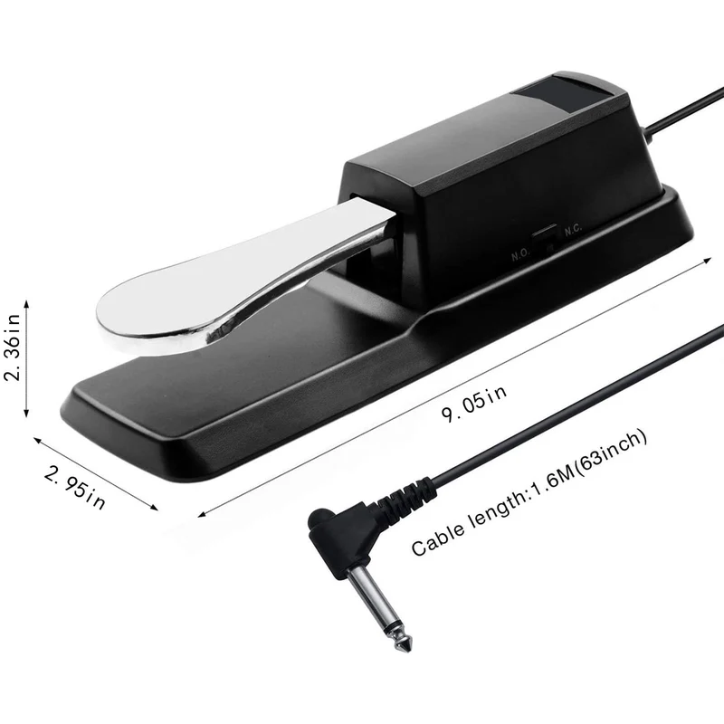 Black Holiday Toy List Tarmeek Piano Sustain Pedal Keyboard Pedals