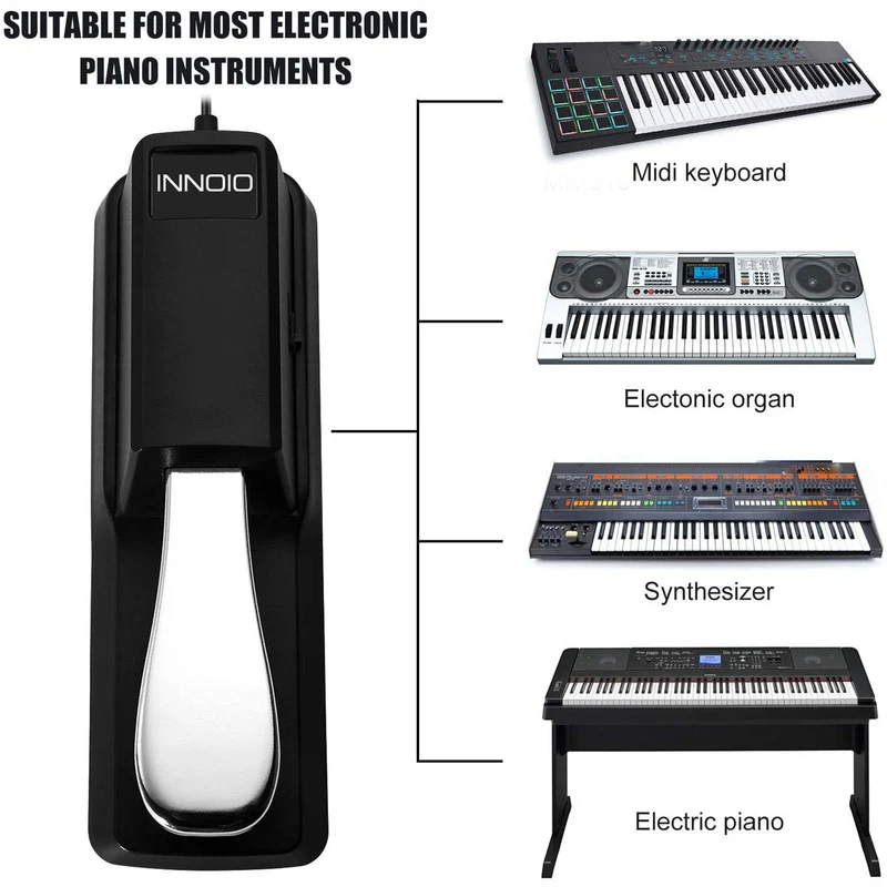 Black Holiday Toy List Tarmeek Piano Sustain Pedal Keyboard Pedals