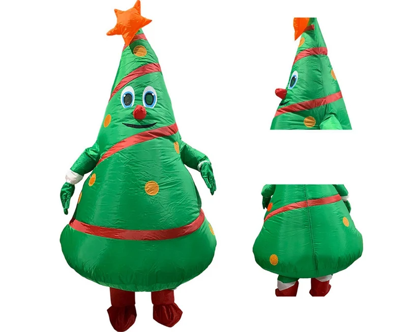 Christmas Cartoon Doll Costumes Air Model Inflatable Christmas Tree
