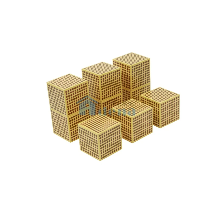 9 Wooden Thousand Cubes C094