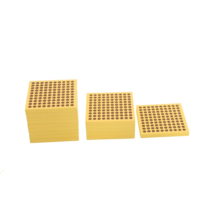 45 Wooden Hundred Squares C095