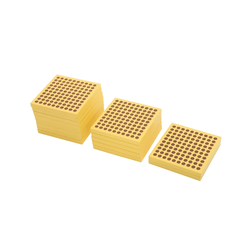 45 Wooden Hundred Squares C095